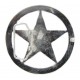 PLAYAZ Gürtelschnalle "Bling Star" mit Swarovski Kristallen
