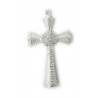 925 Silber Kreuz "Stretch" Zirkonia
