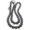 PLAYAZ Shamballa Kette "Bling Black" Kristall