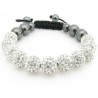 Shamballa Armband "Fully Bling" von PLAYAZ mit echten Kristallen besetzt