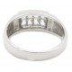 925 Silber Ring "Invisable Eight" Zirkonia Rhodiniert