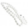 PLAYAZ Shamballa Kette "Pure White Bling" Kristall