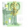 PLAYAZ Geldklammer "Money Clip Cash Dollar" 24K Gold vergoldet