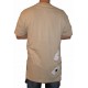 Oversized Tall Tee "4 of a Kind As" beige Poker T-Shirt von PLAYAZ (limited Edition)