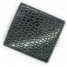 Zigaretten Etui "Alligator" Leder Imitat Chrom